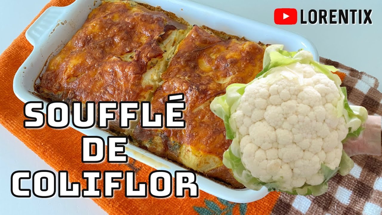 Receta de Soufflé de coliflor