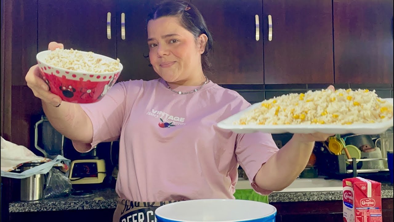 Receta de Soufle de arroz y pollo