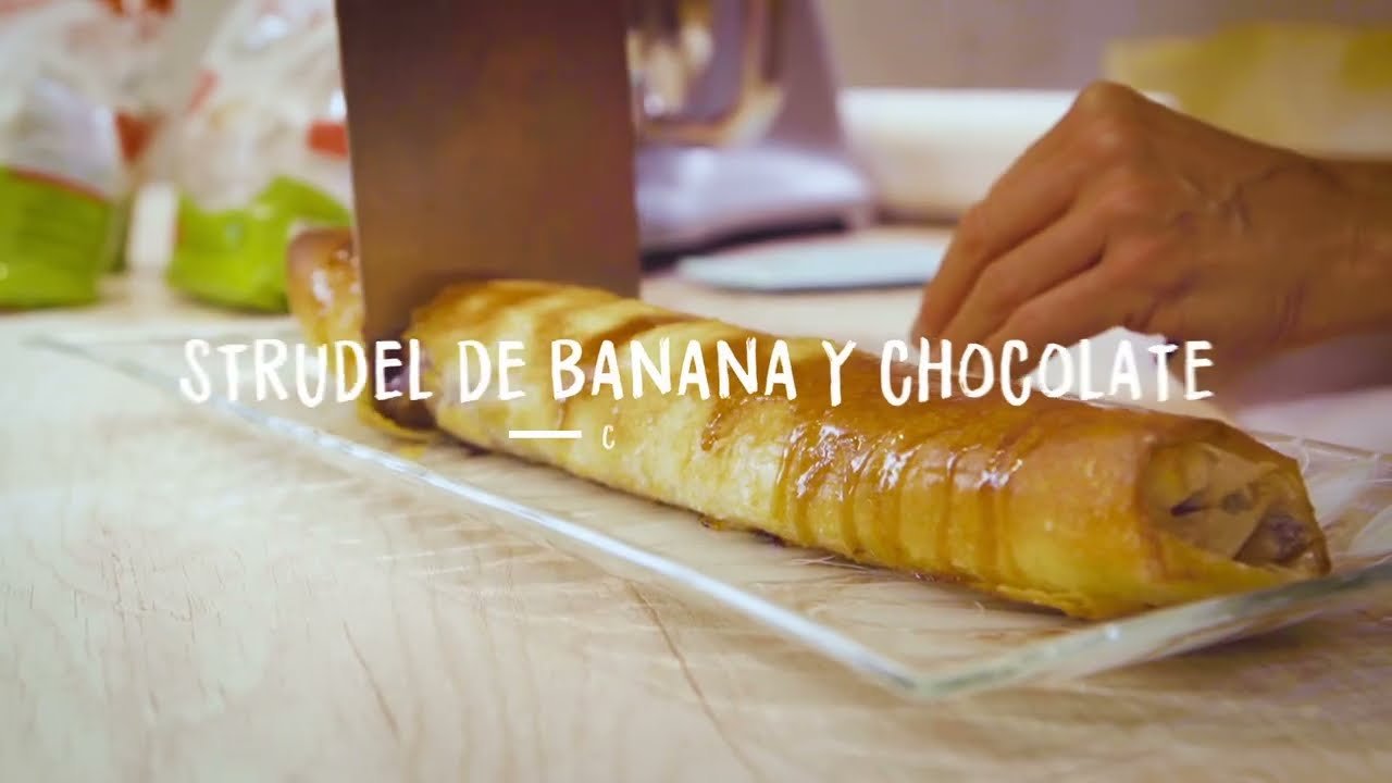 Receta de Strudel de chocolate
