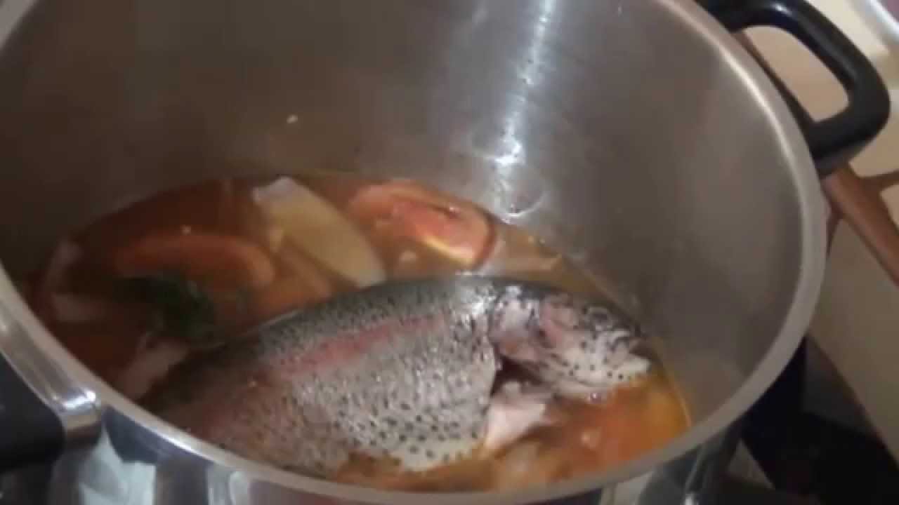 Receta de TRUCHAS EN GUISO
