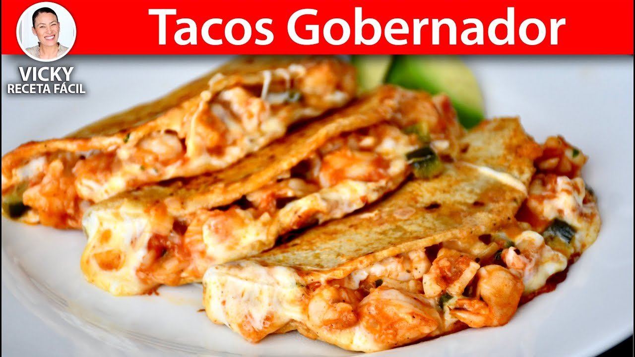 Receta de Tacos gobernador