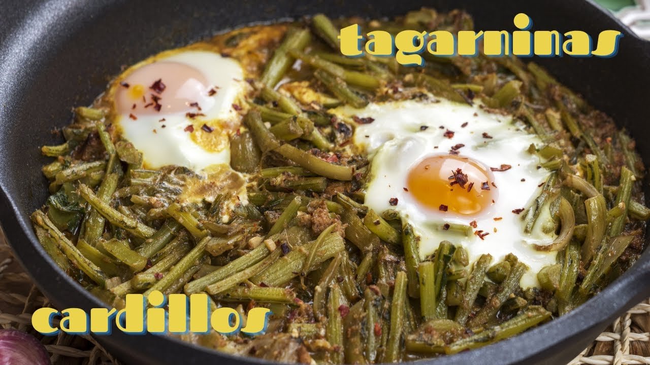 Receta de Tagarninas esparragadas