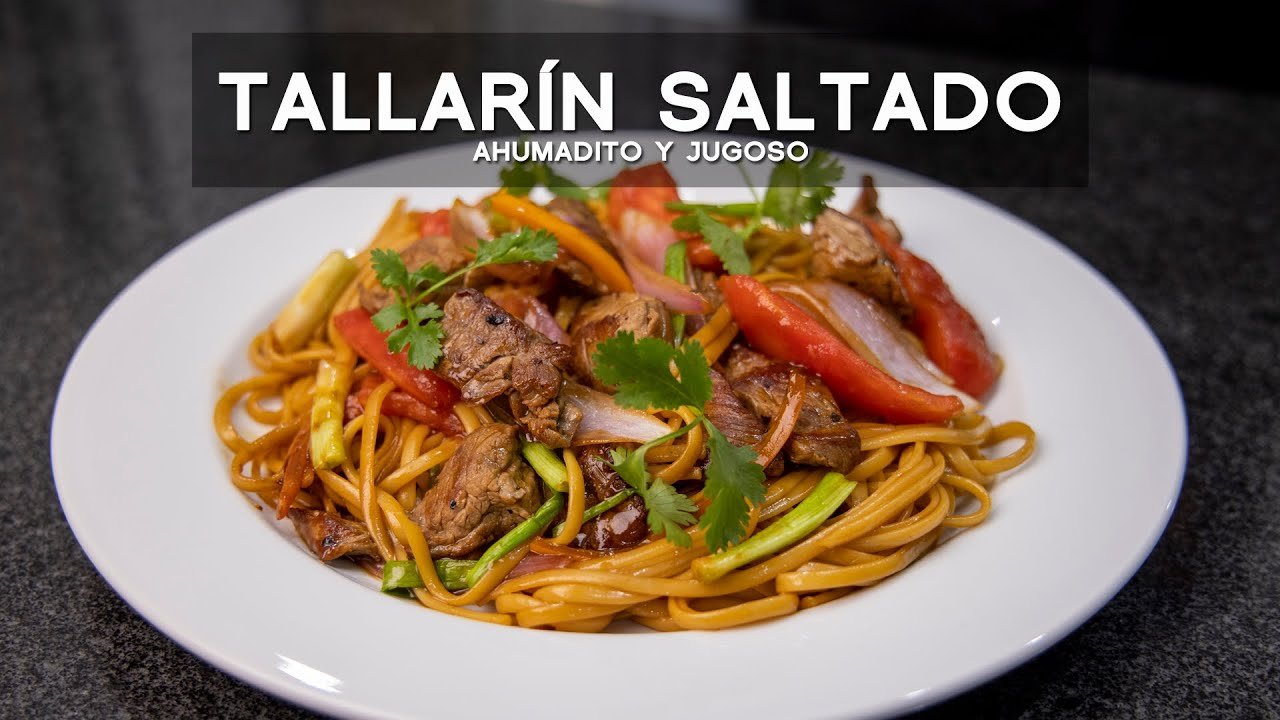 Receta de Tallarín saltado peruano