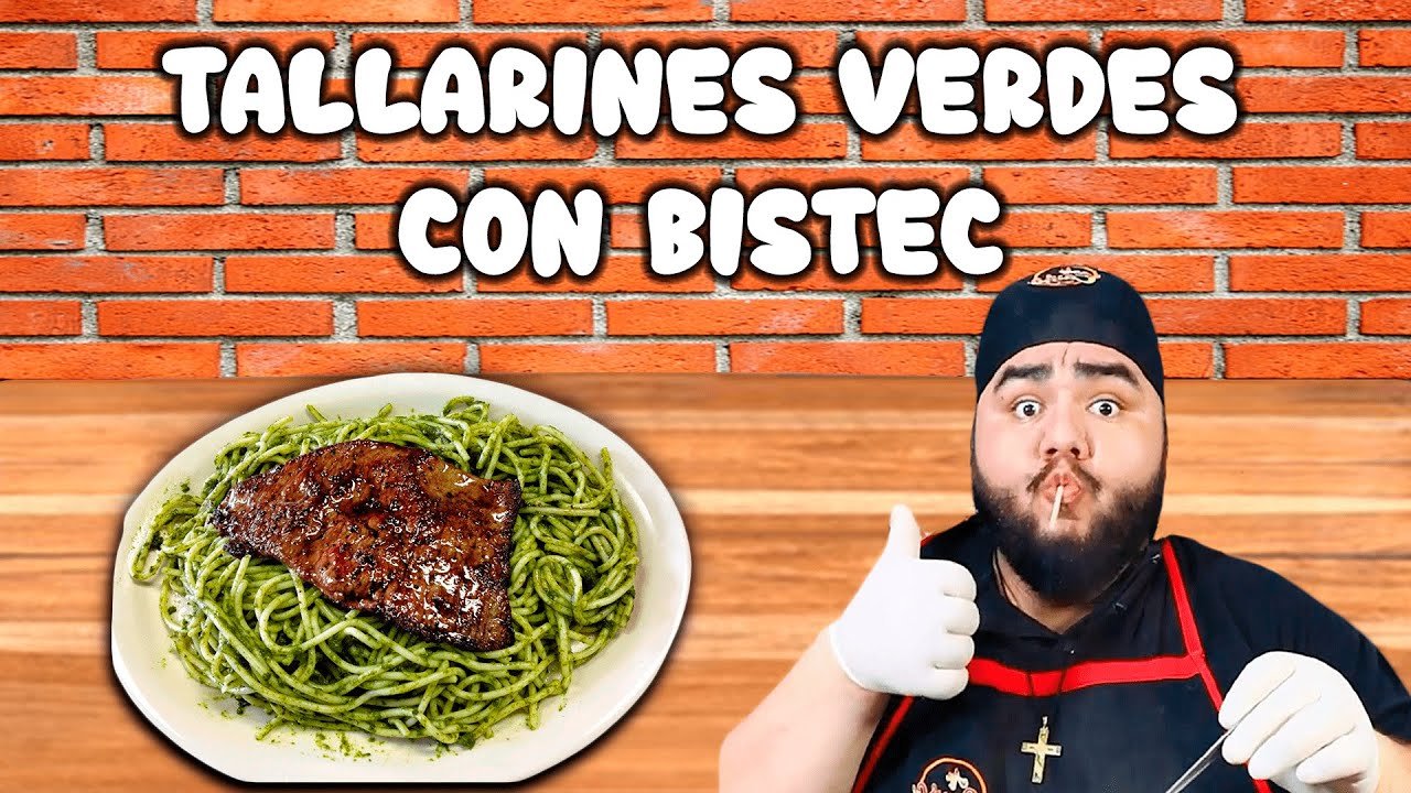 Receta de Tallarines verdes peruanos