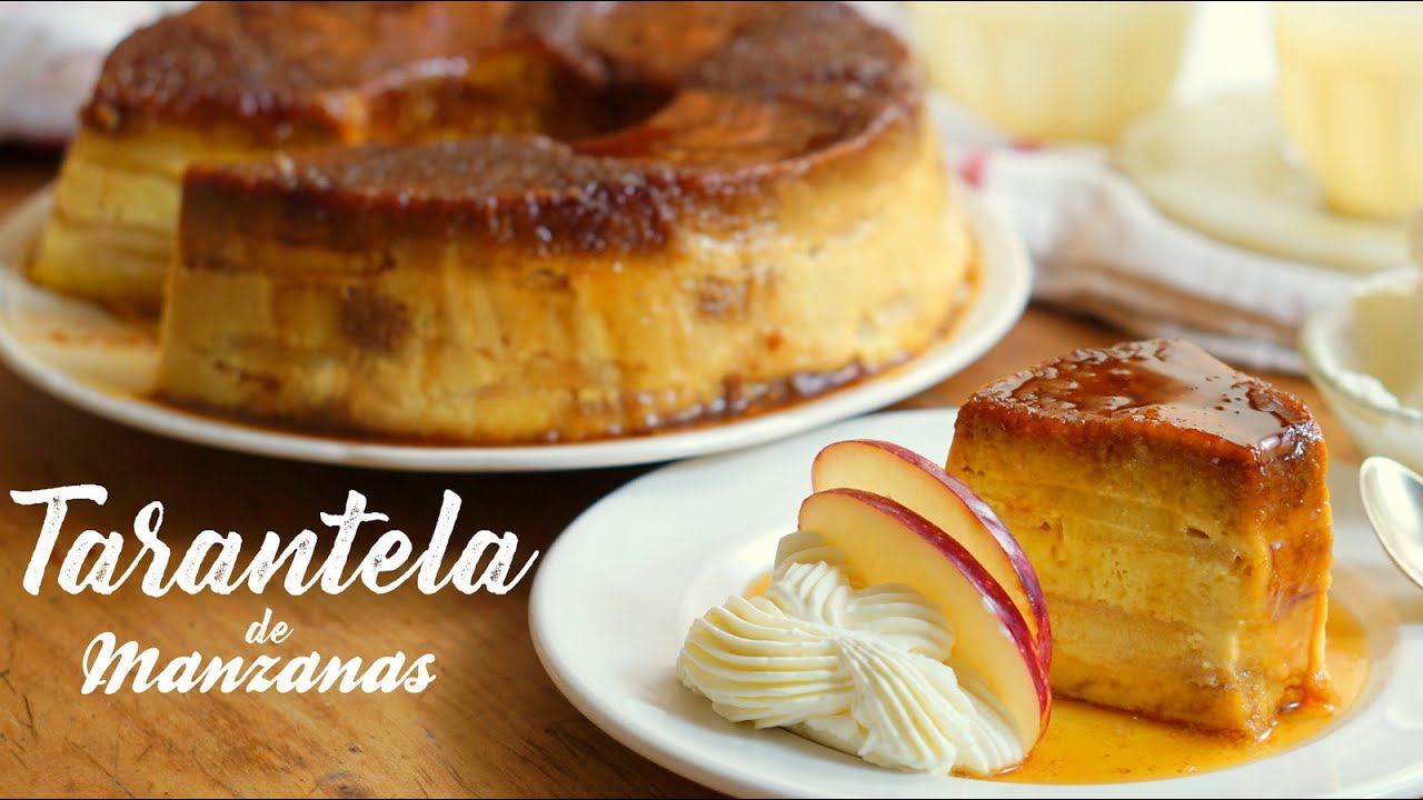 Receta de Tarantela de manzana