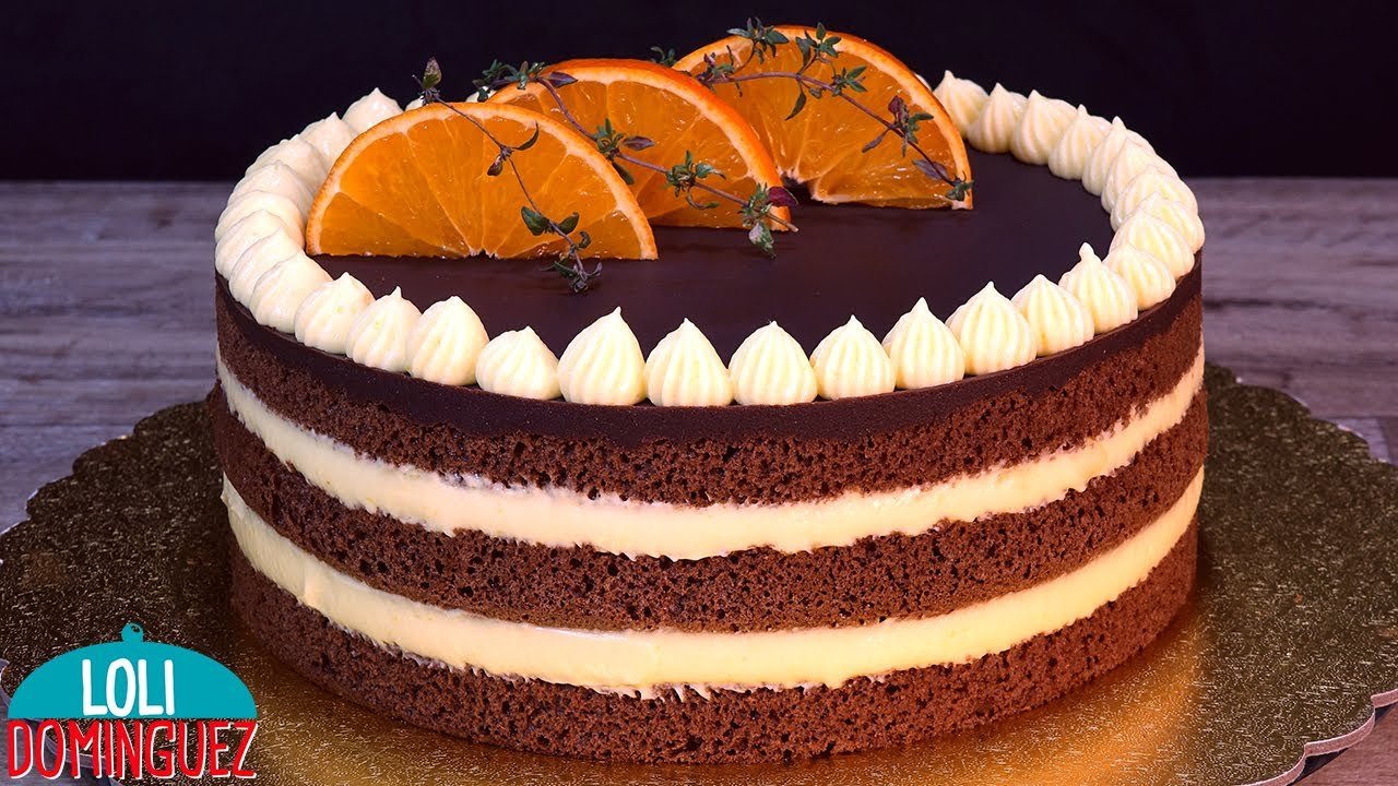 Receta de Tarta chocolate y naranja paso a paso
