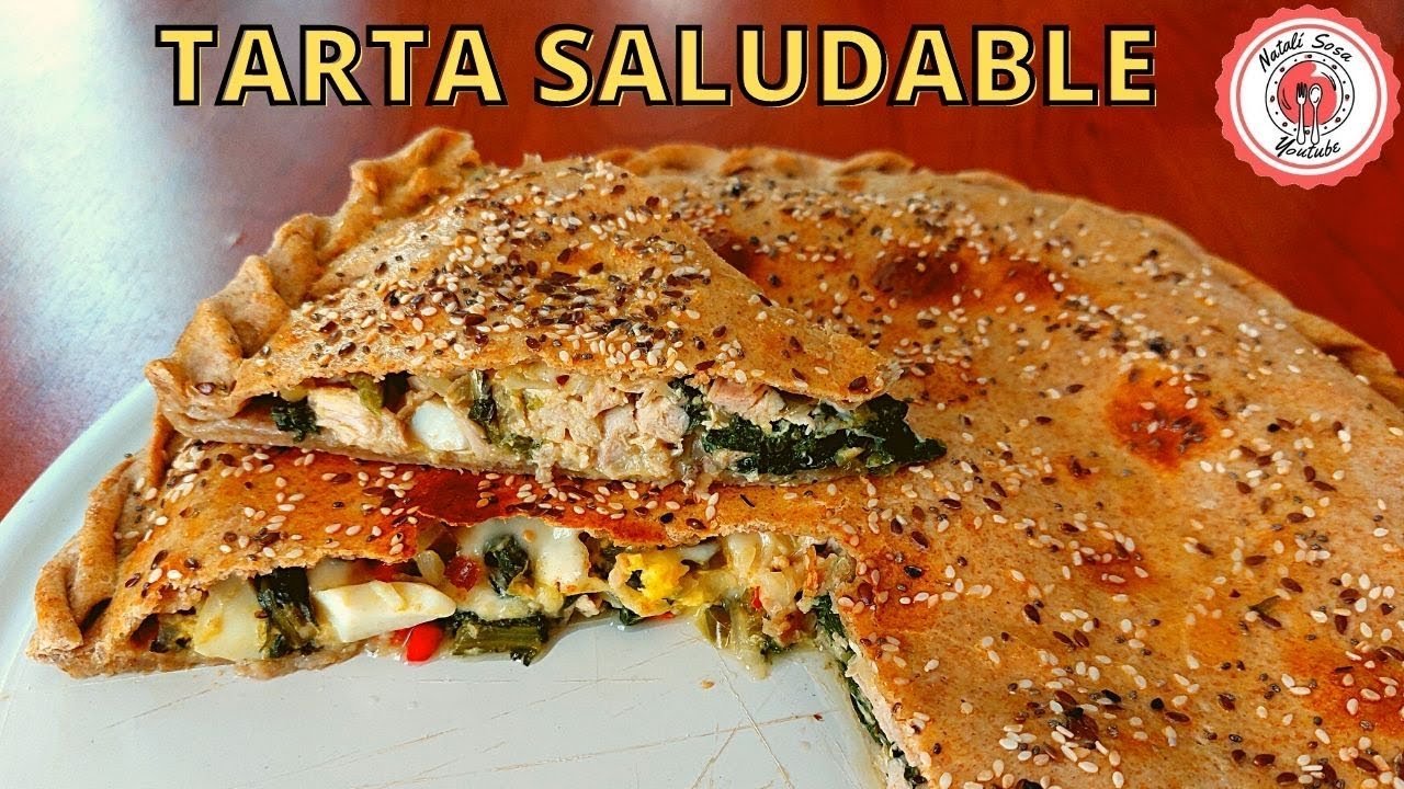 Receta de Tarta de acelga y pollo