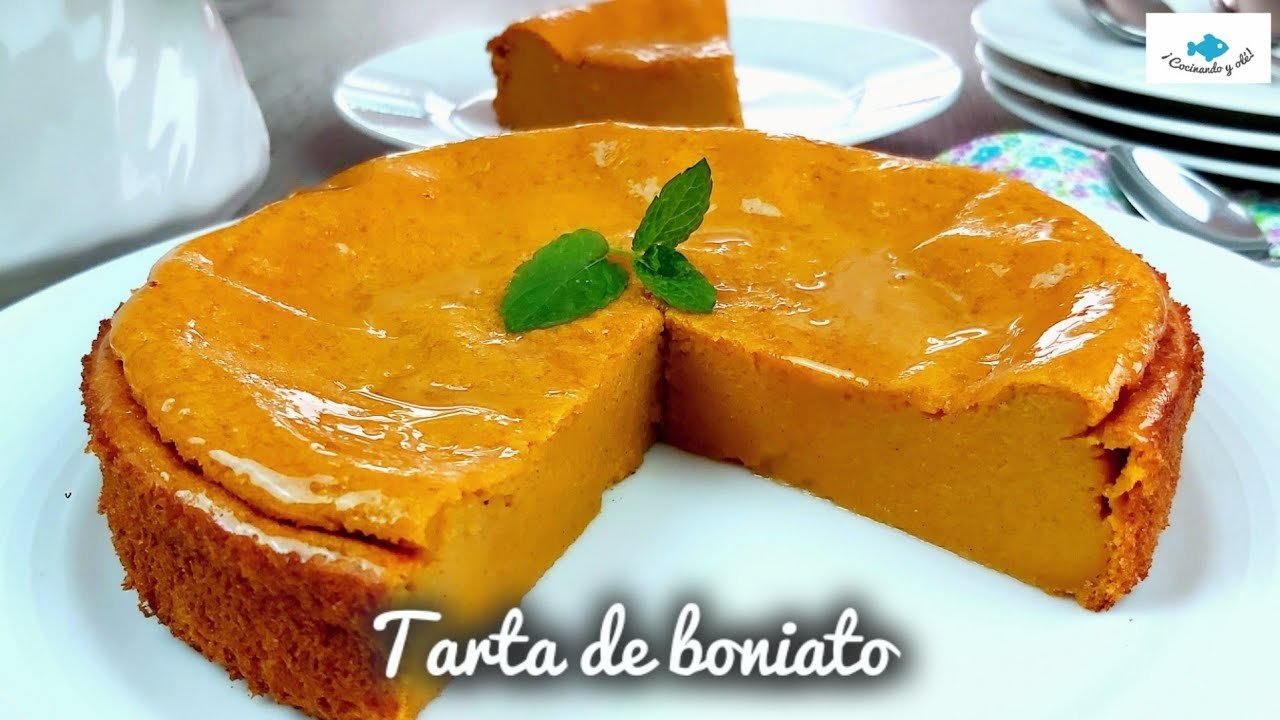 Receta de Tarta de batata salada