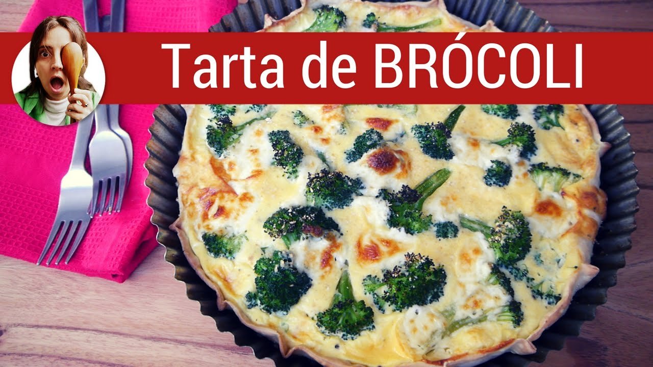 Receta de Tarta de brócoli y pollo
