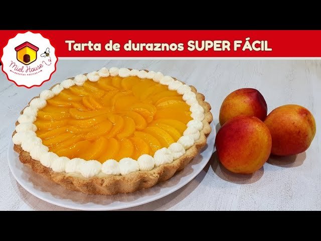 Receta de Tarta de duraznos con gelatina