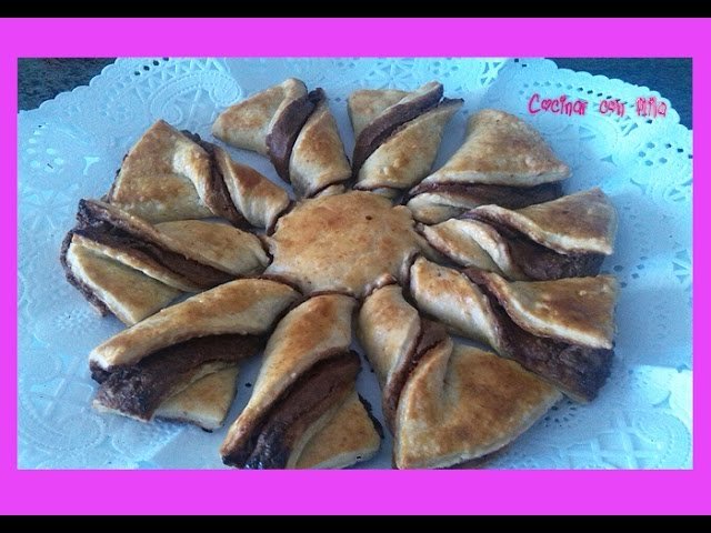 Receta de Tarta de hojaldre y chocolate