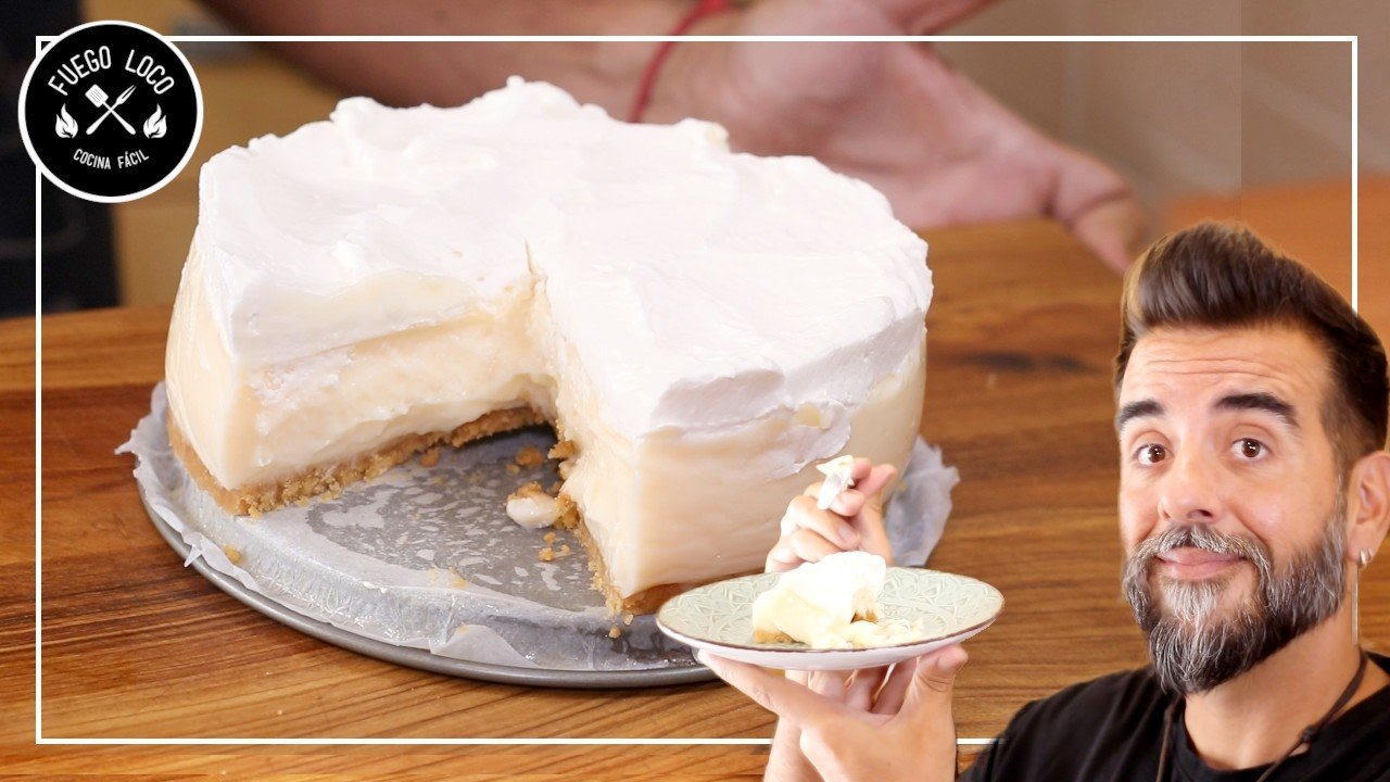 Receta de Tarta de limón sin horno ni gelatina