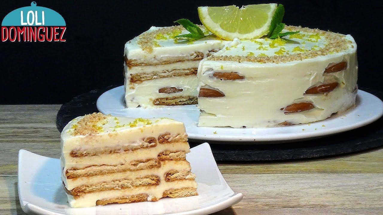 Receta de Tarta de limón y leche condensada