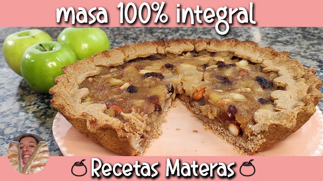 Receta de Tarta de manzana integral