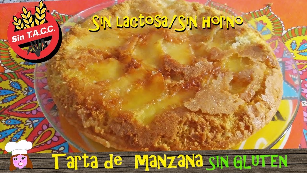 Receta de Tarta de manzana sin gluten y sin lactosa