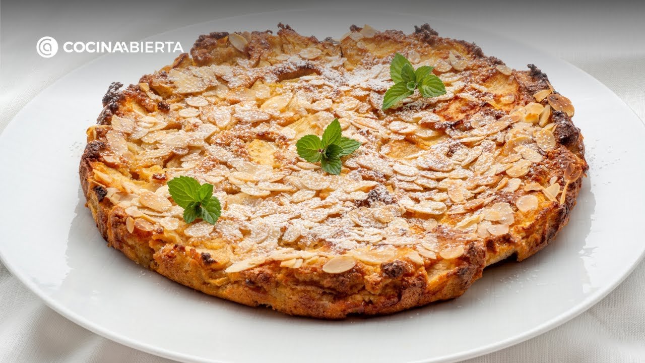 Receta de Tarta de manzana y almendra molida