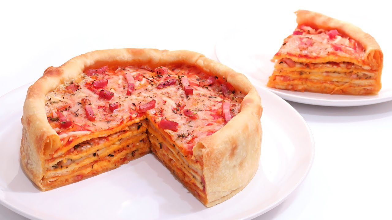 Receta de Tarta de pizza
