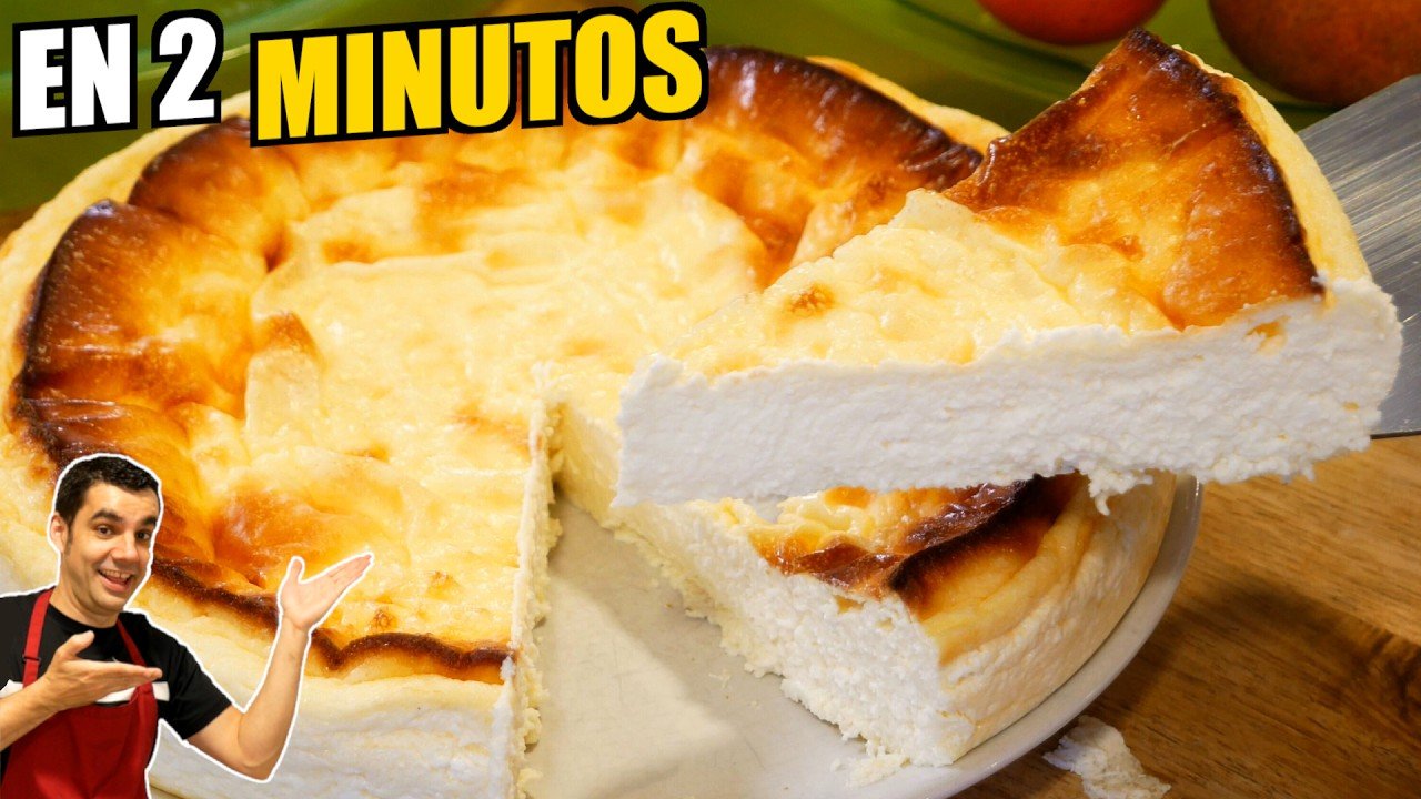 Receta de Tarta de queso sin nata