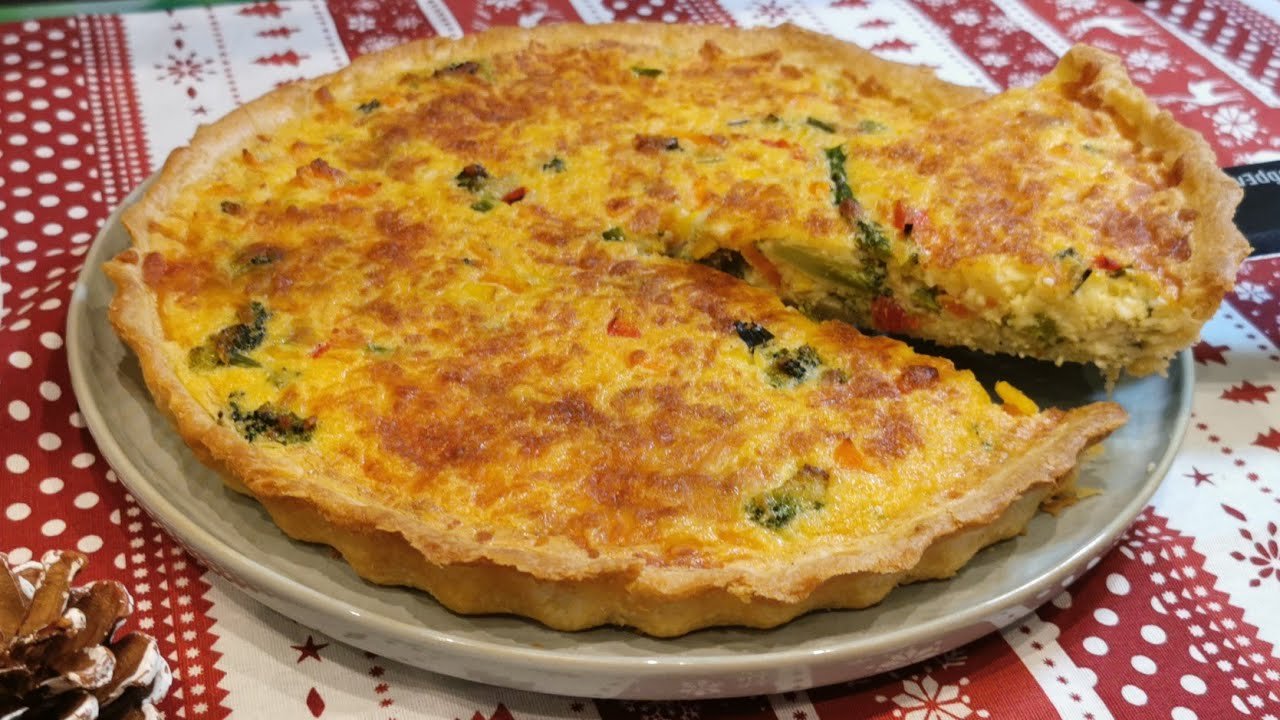 Receta de Tarta de verduras y queso