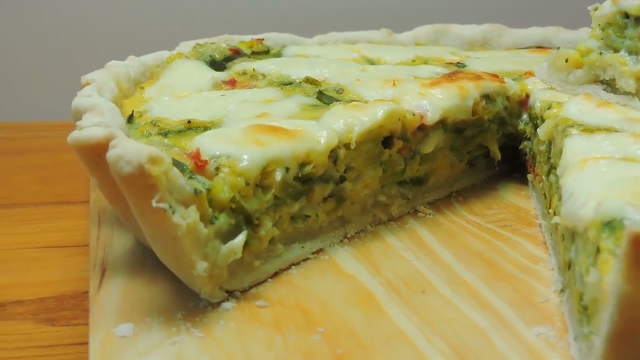 Receta de Tarta de zapallitos y calabaza