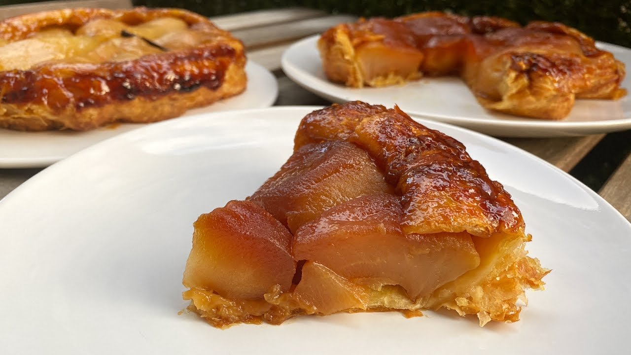 Receta de Tarta tatin de manzana con hojaldre