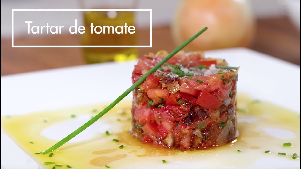 Receta de Tartar de tomate y aguacate