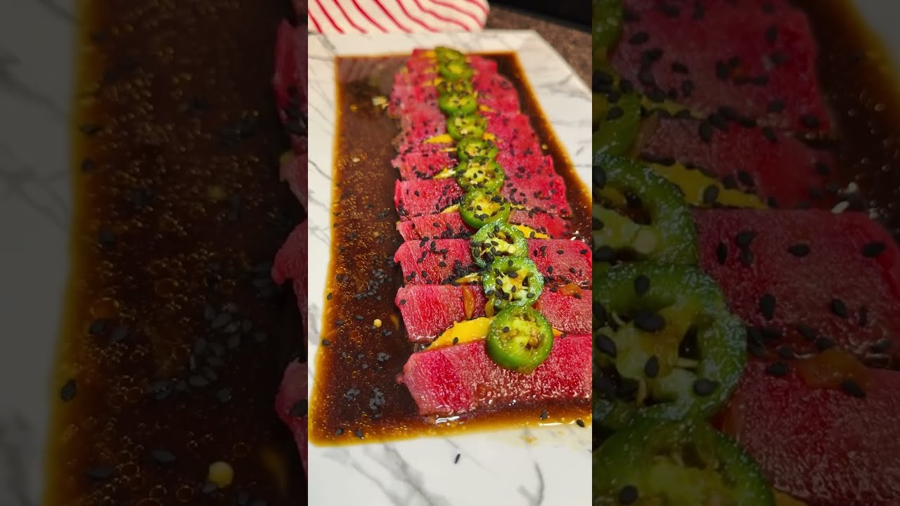 Receta de Tiradito de atún