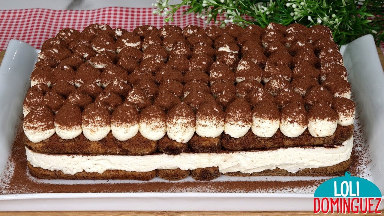 Receta de Tiramisú sin huevo