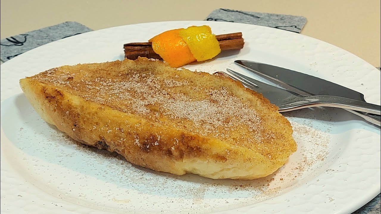 Receta de Torrijas con pan de molde en microondas