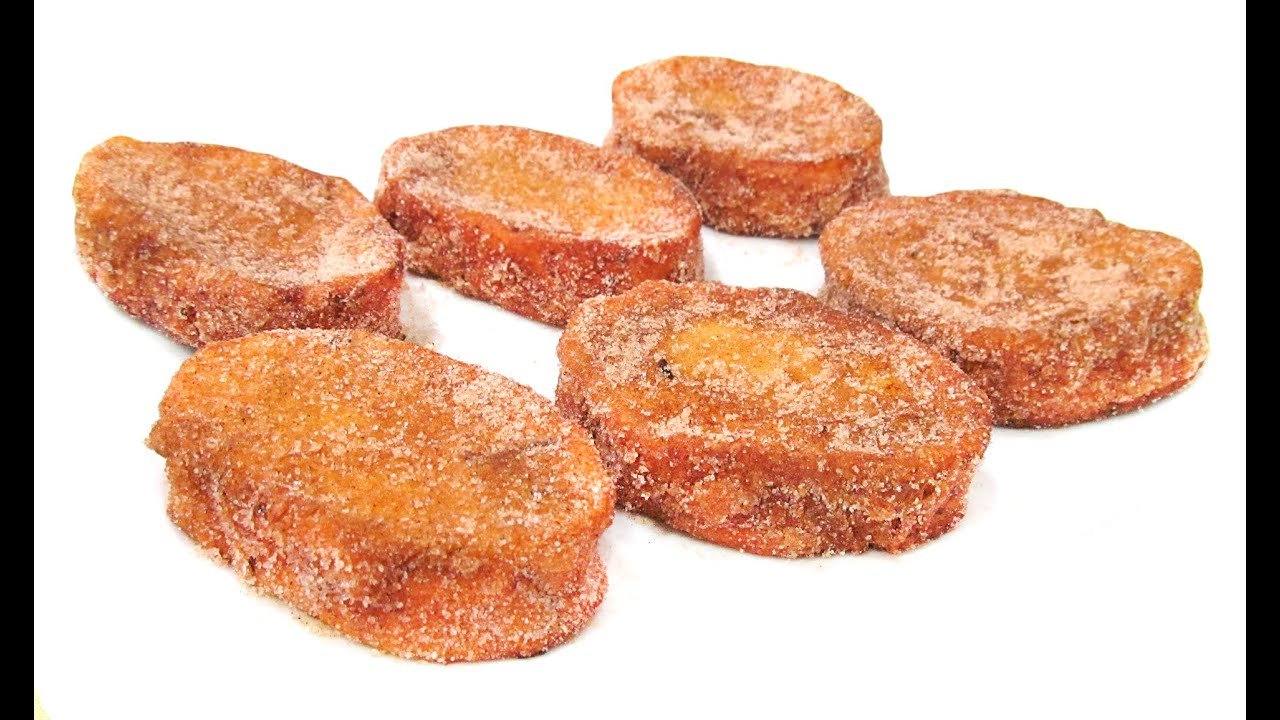 Receta de Torrijas de leche azúcar y canela