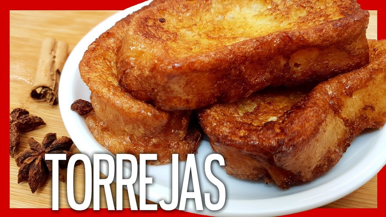 Receta de Torrijas en almíbar