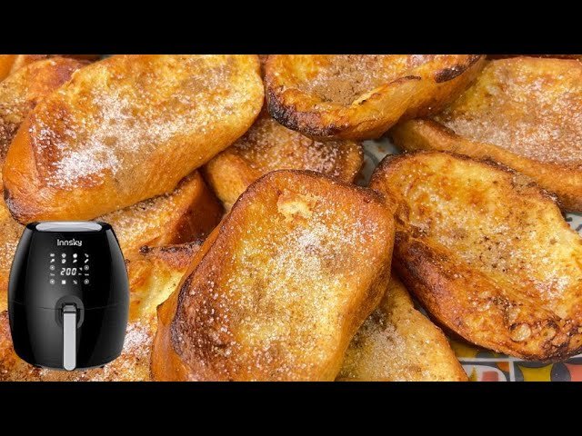 Receta de Torrijas en freidora de aire (airfryer)