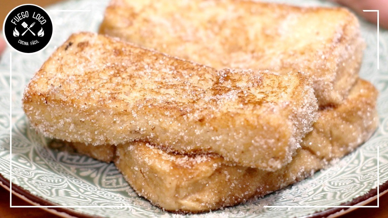 Receta de Torrijas sin canela