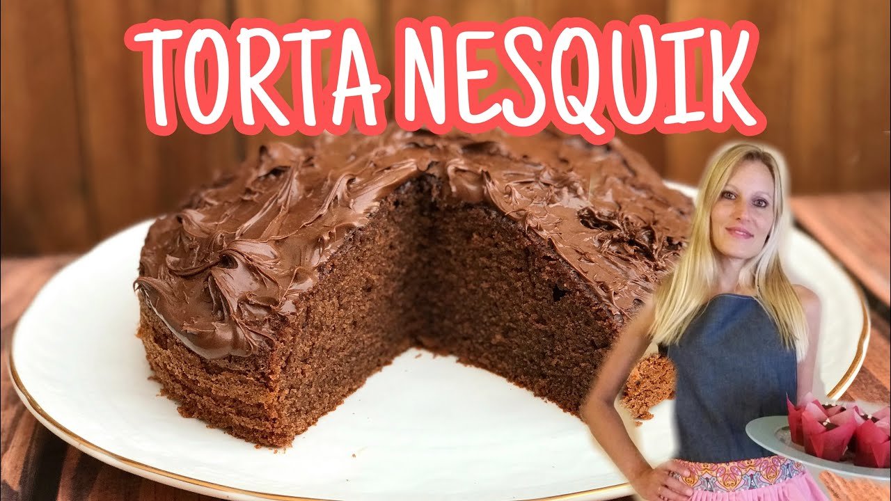 Receta de Torta Nesquik