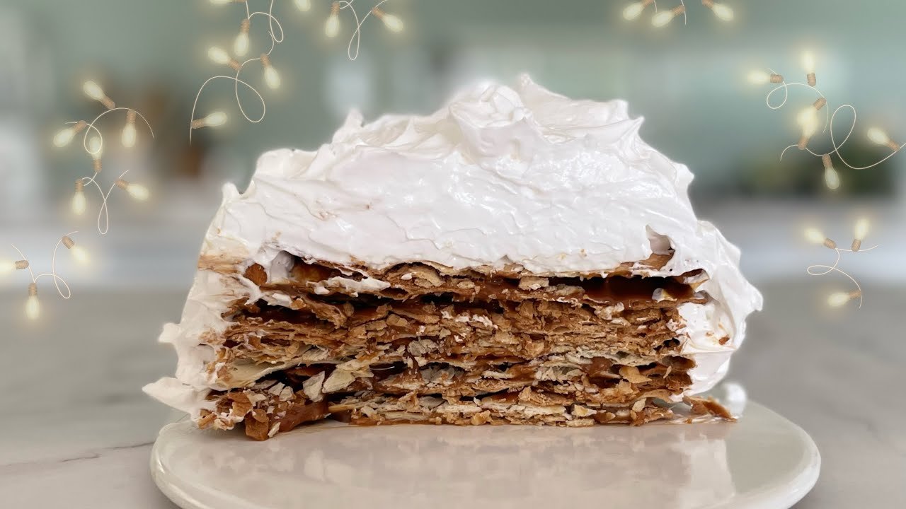 Receta de Torta Rogel con tapas de empanadas