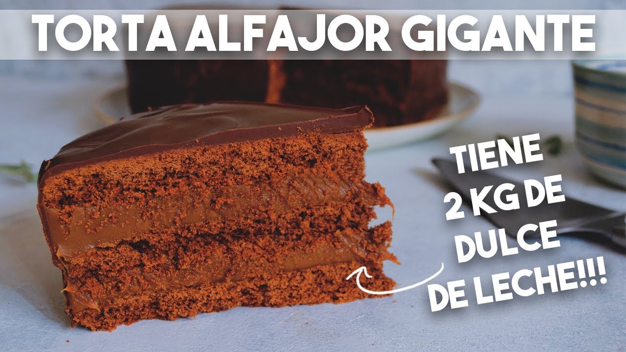 Receta de Torta alfajor