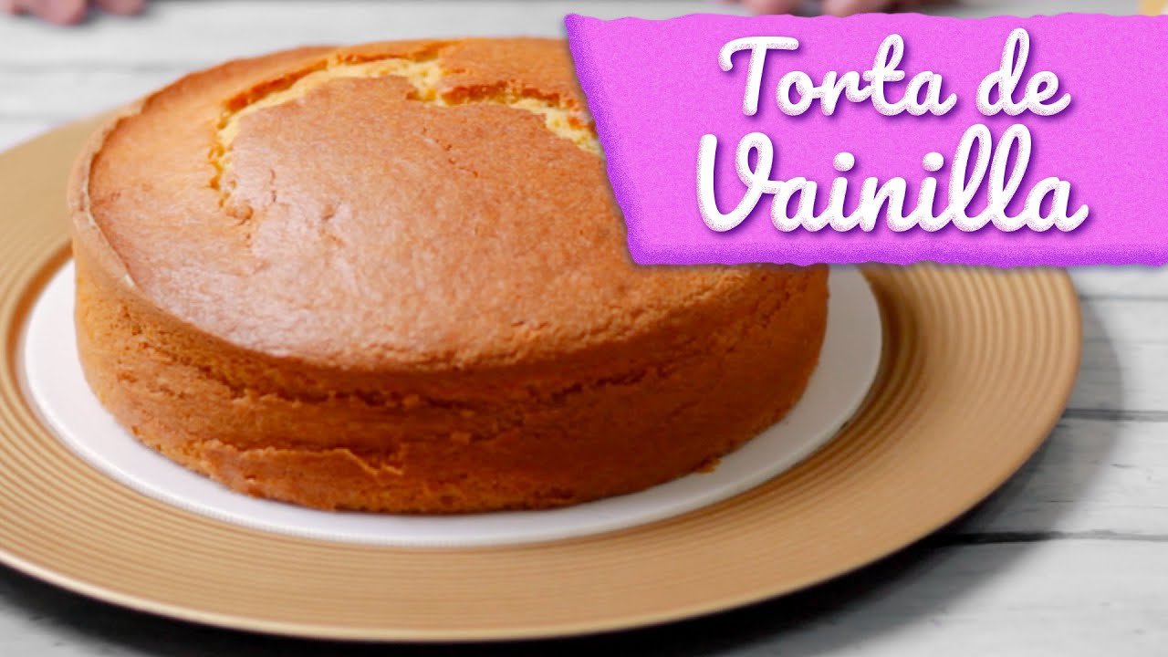 Receta de Torta clásica de vainilla