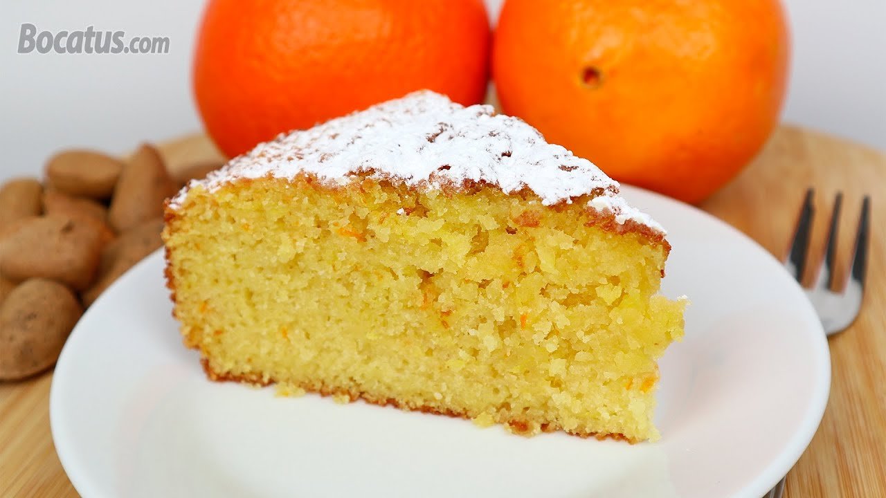 Receta de Torta de almendras y naranja