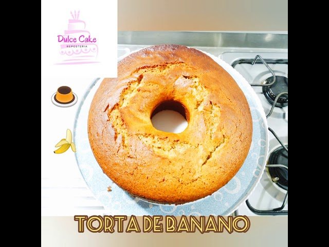Receta de Torta de banana en licuadora