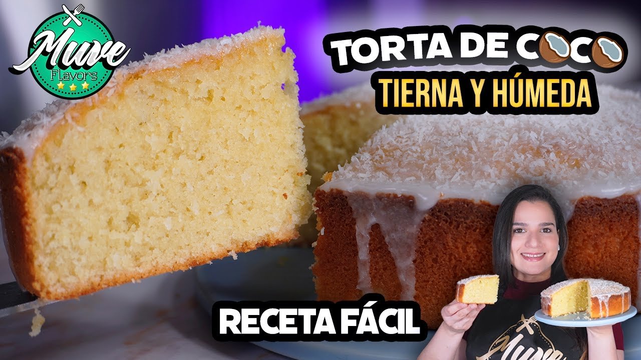 Receta de Torta de coco húmeda