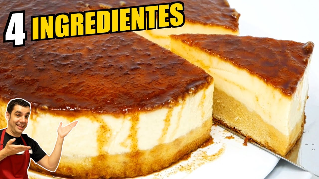 Receta de Torta de flan