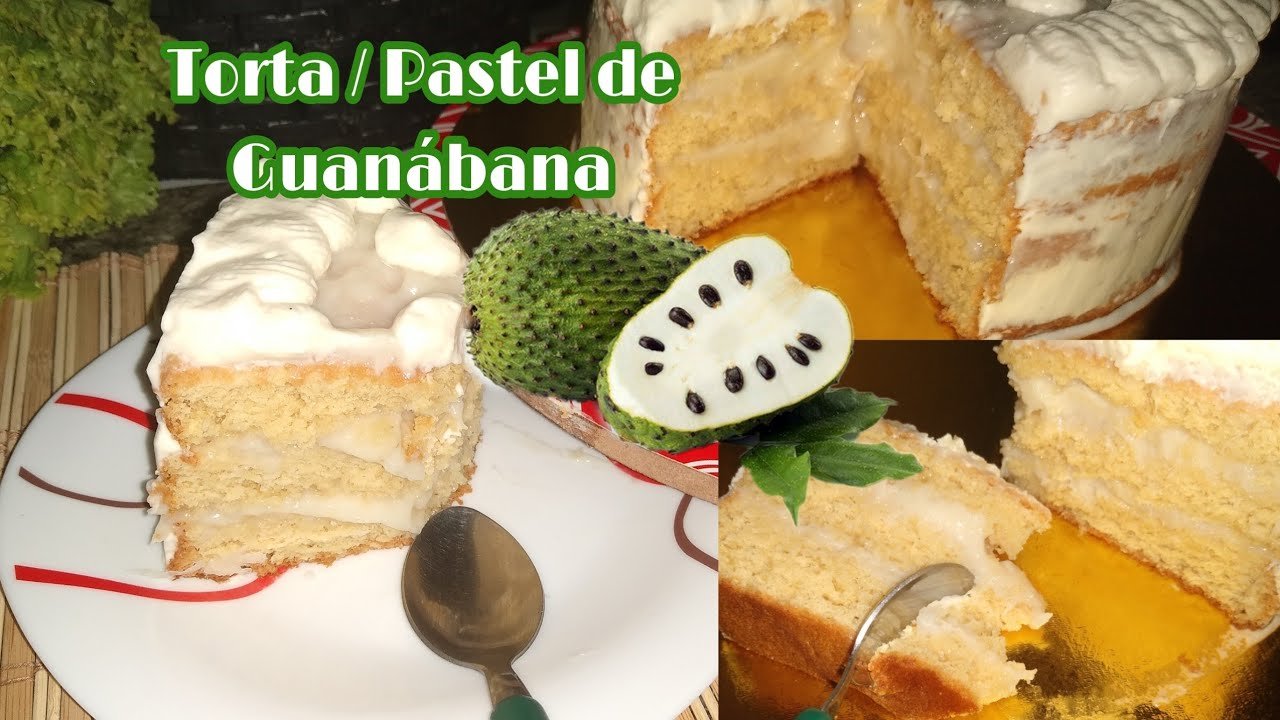 Receta de Torta de guanábana