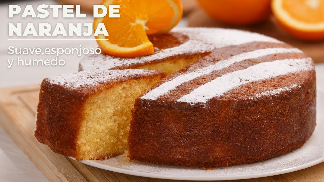 Receta de Torta de naranja húmeda
