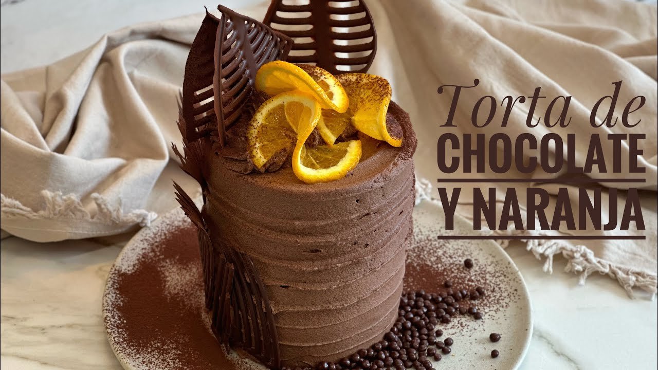 Receta de Torta de naranja y chocolate