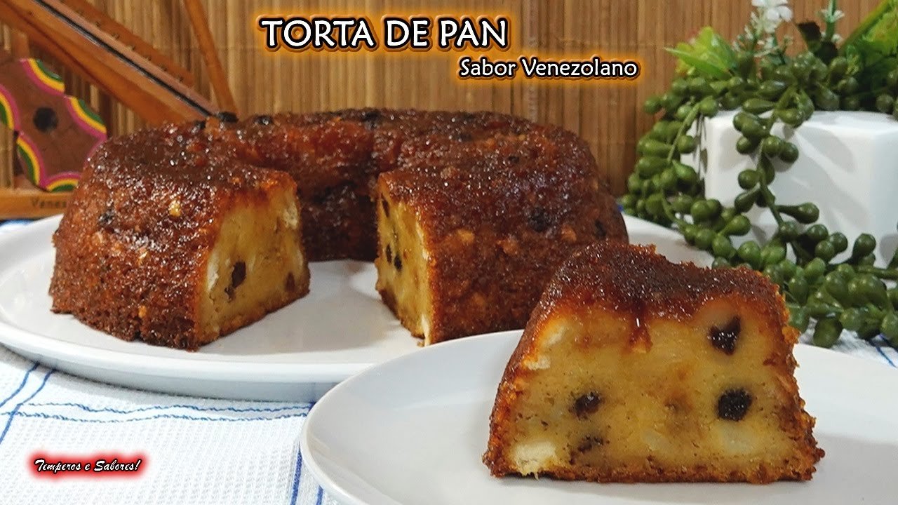 Receta de Torta de pan venezolana