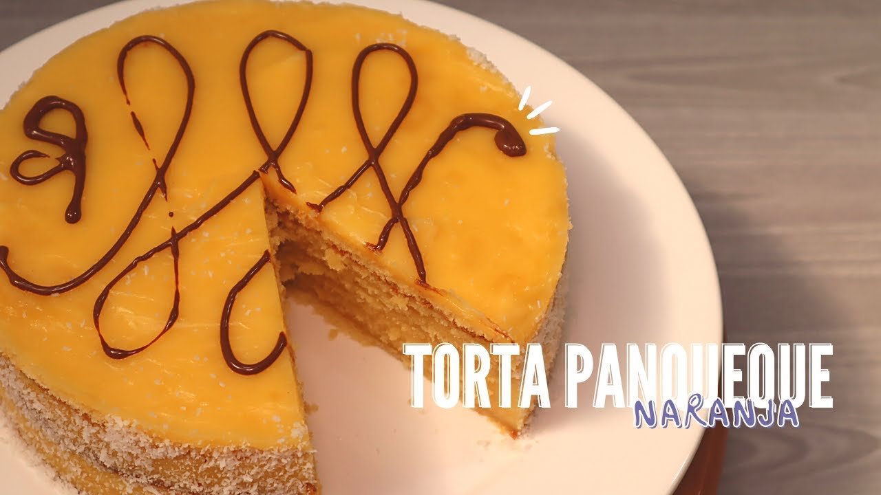 Receta de Torta de panqueque naranja