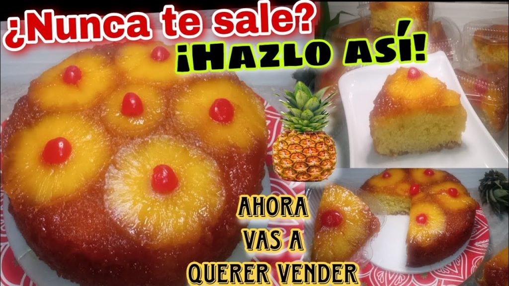 Receta de Torta de Piña Fácil y Deliciosa Paso a Paso - Recetas Creativas