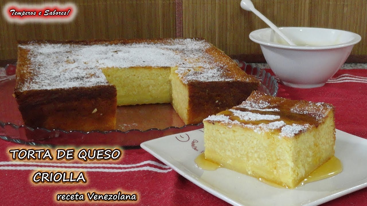 Receta de Torta de queso criolla