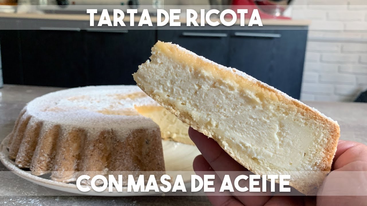 Receta de Torta de ricota con aceite