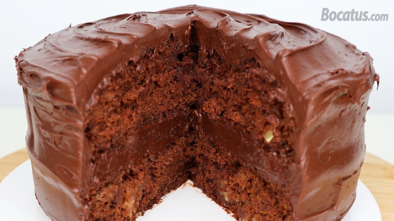 Receta de Torta de zanahoria con chocolate